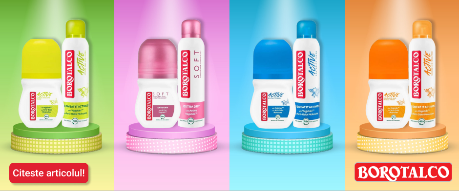 Descopera brand-ul Borotalco!