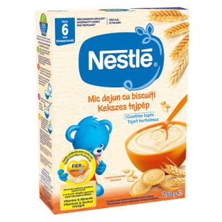 NESTLE Mic Dejun, cereale, cu biscuiti, 250 g