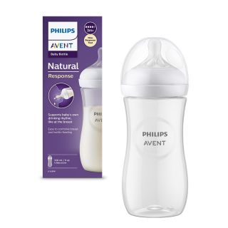PHILIPS Avent, biberon, natural response, 6 luni+, debit rapid, 330 ml