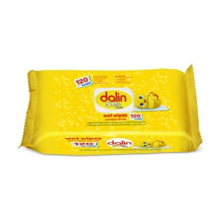 DALIN Soft&Clean, servetele umede, 120 buc