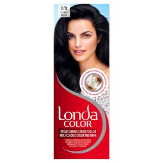 LONDA Color, vopsea de par, nuanta negru, nr 2/0
