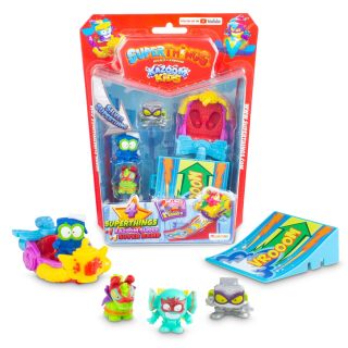 SUPERTHINGS, figurine, Kazoom Kids Set 4 Figurine Si Accesorii