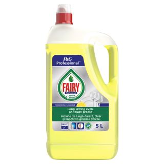 FAIRY Professional Lemon, detergent de vase, cu parfum de lamaie, 5 l