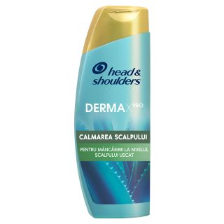 HEAD&SHOULDERS Derma X Pro Smoothing Comfort, sampon, pentru calmarea scalpului, 300 ml