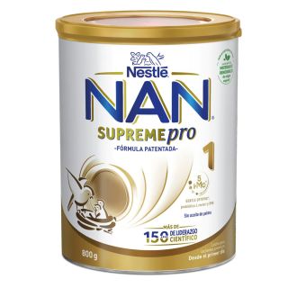 NESTLE NAN Supreme Pro 1, formula speciala lapte praf, de la nastere, 800 g