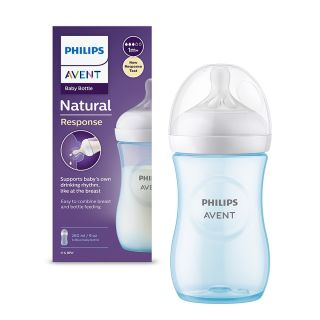 PHILIPS Avent, biberon, natural response, 1 luna+, 260 ml