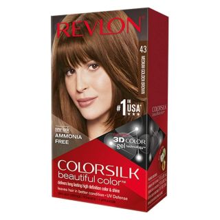 REVLON COLORSILK 43 Medium Gold Brown, vopsea de par 130 ml