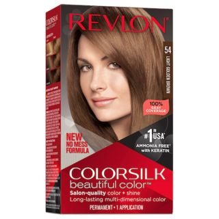 REVLON COLORSILK 54 Light Goden Brown, vopsea de par, 130 ml