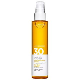 CLARINS Sun care oil mist SPF 30, protectie solara, 150 ml