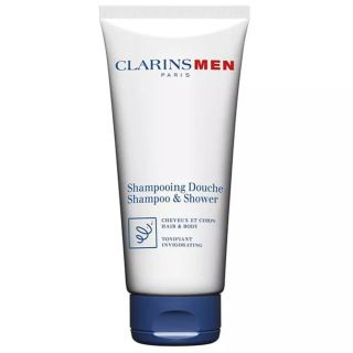 CLARINS Men shampoo&shower gel, gel de dus barbati, 200 ml