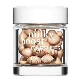 CLARINS Milky boost caps 02 0.2, fond de ten, 30 buc