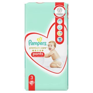 PAMPERS Premium Care Pants, scutece chilotel, 6-11 kg, marime 3, Value Pack, 48 buc