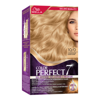 COLOR PERFECT 7, vopsea de par, nuanta blond platinat, nr 10/0