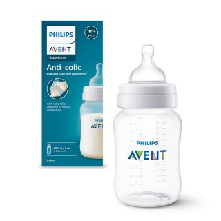 PHILIPS Avent, biberon anti-colici, 1 luni+, 260 ml