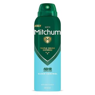 MITCHUM Clean Control, spray, 200 ml