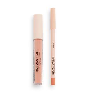 MAKEUP REVOLUTION Lip contour Stunner, kit pentru buze