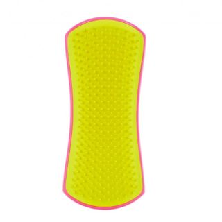 TANGLE TEEZER Pet Detangling Brush Pink/Yellow, perie pentru caini