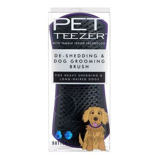 TANGLE TEEZER Pet Brush Detangling Blue/Grey, perie pentru caini