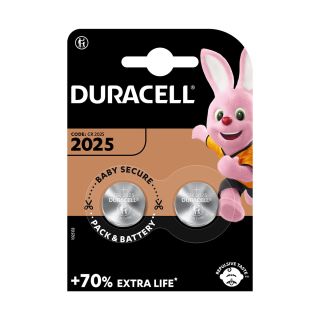 DURACELL DL/CR2025, baterii, specialitate Lithiu, 2 buc