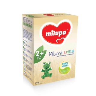 MILUPA Junior 2+, formula speciala lapte praf, de crestere, 600 g