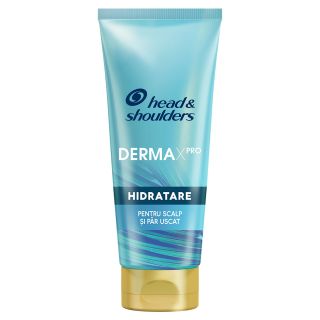 HEAD&SHOULDERS Derma X Pro Hydration, balsam de par, pentru scalp si par uscat, 220 ml