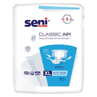 SENI Classic Air, scutece pentru adulti, XL, 10 buc