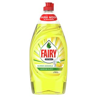 FAIRY Extra+, detergent de vase, de citrice, 900 ml