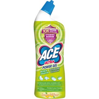 ACE Ultra Power Gel, inalbitor si degresant, Lemon, 750 ml