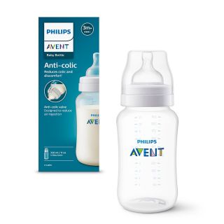 PHILIPS Avent, biberon anti-colici, 3 luni+, 330 ml