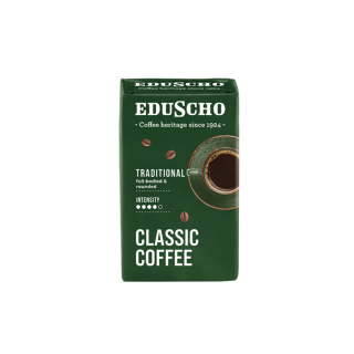 EDUSCHO Classic, cafea prajita si macinata, 250 g