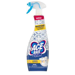 ACE Spray, solutie anti-calcar, pentru baie, cu clor, 650 ml