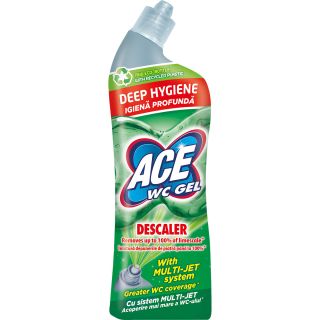ACE WC, gel decalcifiant, solutie anti-calcar pentru vasul de toaleta, 700 ml