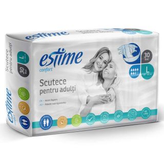 ESTIME Confort, scutece pentru adulti, L, 30 buc