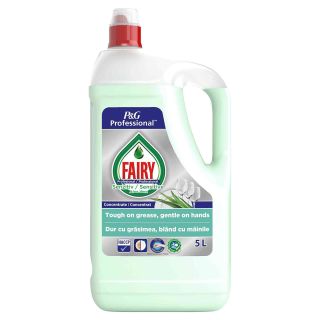 FAIRY Sensitive Tea Tree&Mint, detergent de vase, cu parfum de arbore de ceai si menta, 5 l
