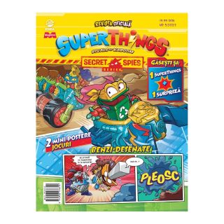 SUPERTHINGS Secret Spies, revista si jucarii, Nr. 5