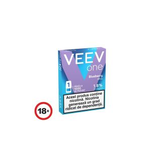 VEEV ONE Blueberry, capsula rezerva cu aroma de afine, 1.8% nicotina