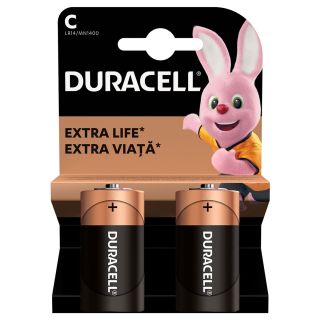 DURACELL Basic, baterii, C/LR14, 2 buc
