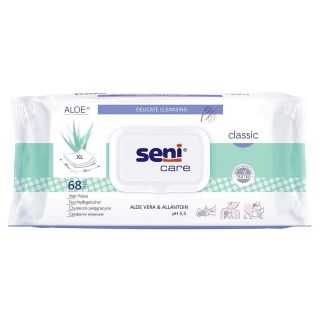 SENI Care Classic, servetele umede, pentru adulti XL, 68 buc