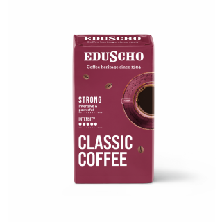 EDUSCHO Strong, cafea prajita si macinata, 500 g