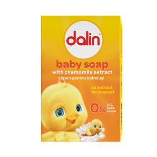 DALIN Baby, sapun solid, cu musetel, 100 g