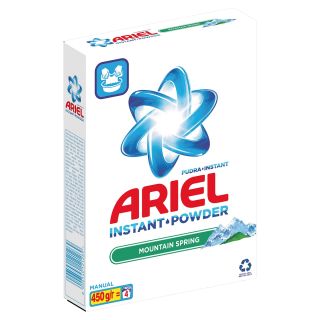 ARIEL Mountain Spring, detergent manual de rufe, pudra, 450 g