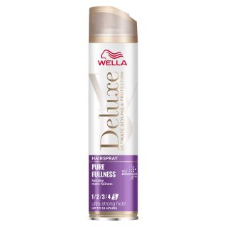 WELLA DELUXE Pure Fullness, fixativ pentru coafat, pentru un par mai plin, 250 ml