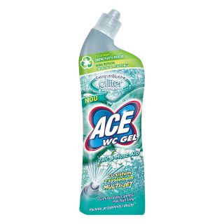 ACE WC Glitter, gel decalcifiant, Talc&Mosc alb, 700 ml