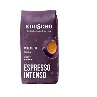 EDUSCHO Crema Intenso, cafea prajita boabe, 1 kg