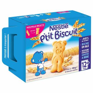 NESTLE Ptit, biscuit, de la 12 luni, 180 g