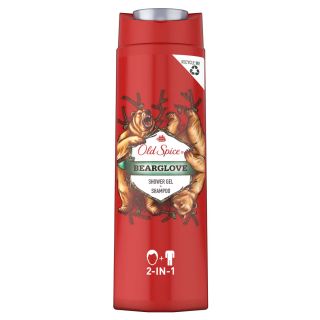OLD SPICE Bearglove, gel de dus, 2in1, 400 ml