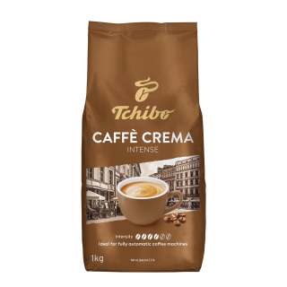 TCHIBO Caffe Crema Intense, cafea prajita boabe, 1 kg