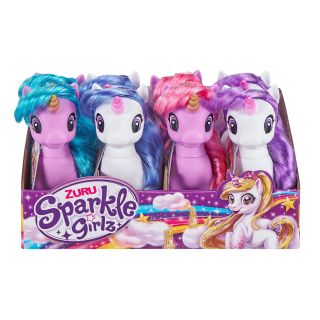 SPARKLE GIRLZ figurine, unicorn mic 10 cm
