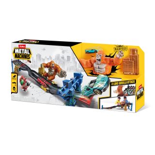 METAL MACHINES set de joaca vehicule, 4-Lane Gorilla Attack