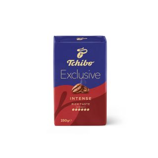 TCHIBO Exclusive Intense, cafea prajita si macinata, 250 g